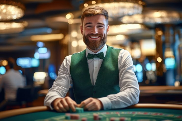 Pemain bermain slot dan live dealer di buntut77